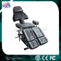 synthetic PU leather functional tattoo chair/cheap massage chair/tattoo equipment factory wholesale